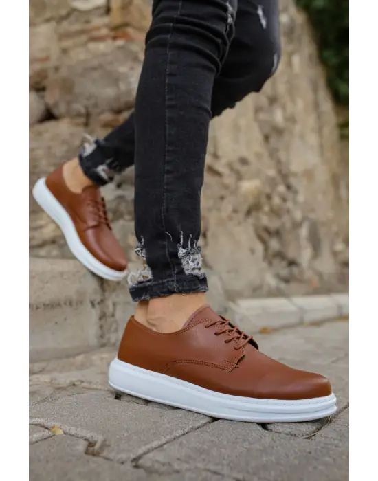 TB003 CBT Pelle Classica Erkek Ayakkabı TABA