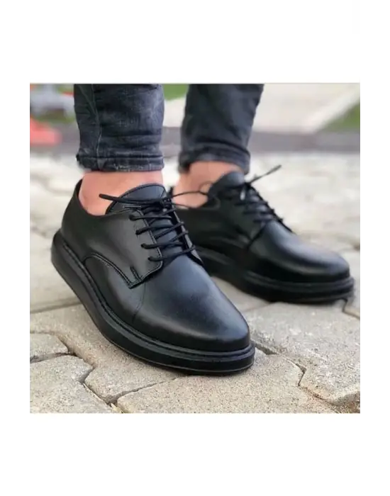 TB003 CST Pelle Classica Erkek Ayakkabı SIYAH