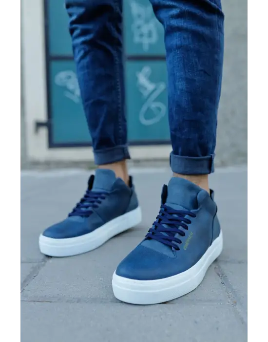 TB004 CBT Hıde Erkek Ayakkabı LACIVERT