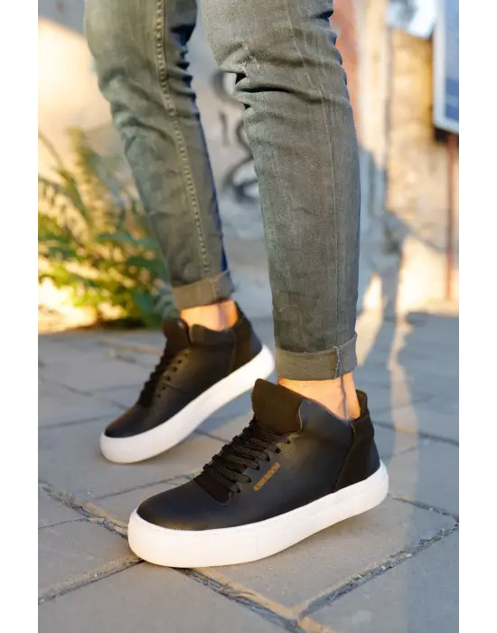 TB004 CBT Hıde Erkek Ayakkabı SIYAH