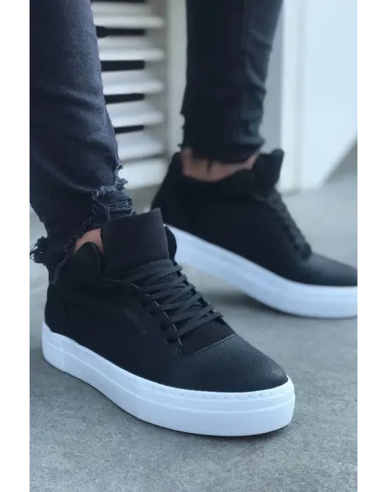 TB004 CBT Hıde Erkek Ayakkabı SIYAH