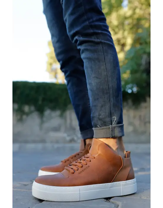 TB004 CBT Hıde Erkek Ayakkabı TABA