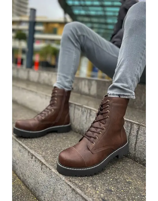 TB009 CST Military Erkek Bot KAHVE