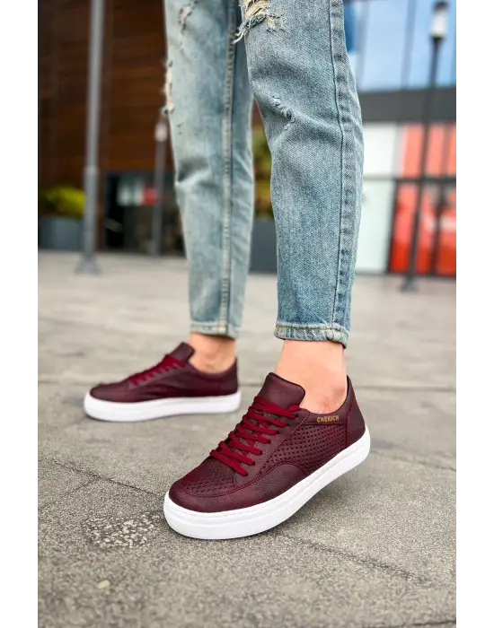 TB015 CBT First Edition Erkek Ayakkabı BORDO
