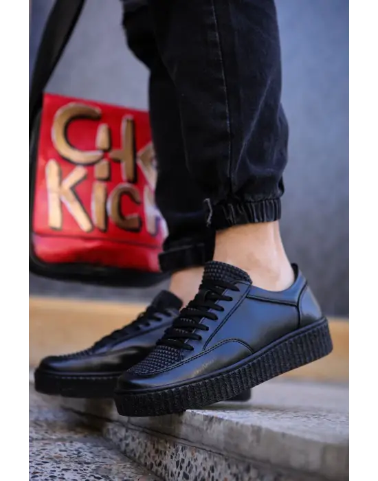 TB017 FST Pyramid Erkek Ayakkabı SIYAH