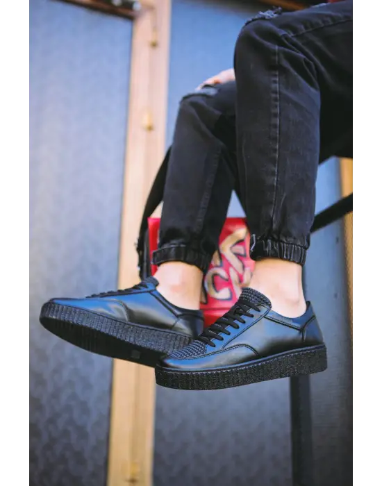 TB017 FST Pyramid Erkek Ayakkabı SIYAH