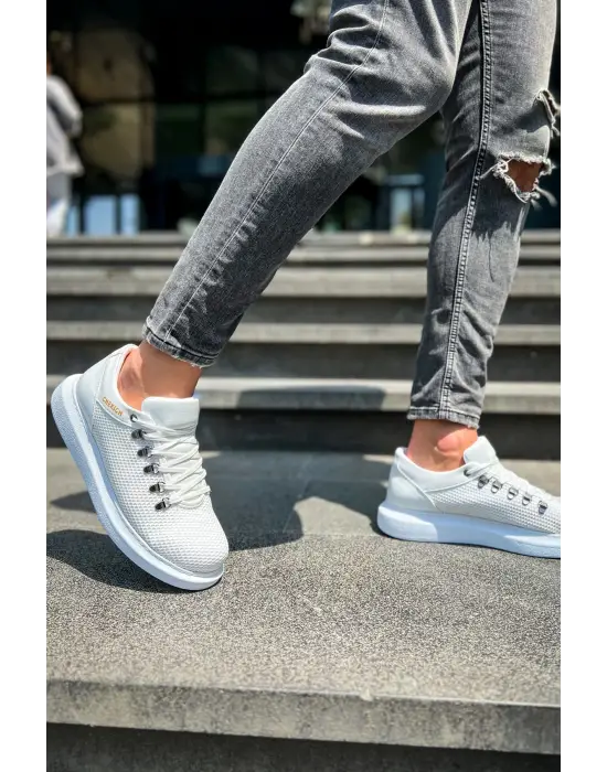 TB021 CBT Favo Erkek Ayakkabı BEYAZ