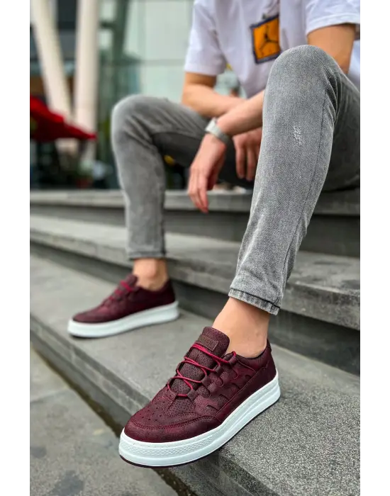 TB040 CBT C-Rey Erkek Ayakkabı BORDO