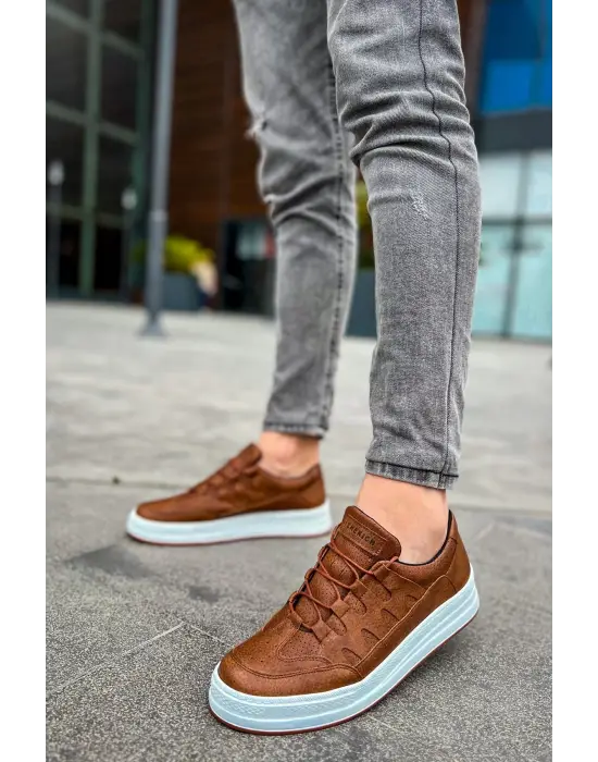 TB040 CBT C-Rey Erkek Ayakkabı TABA