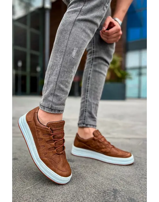 TB040 CBT C-Rey Erkek Ayakkabı TABA