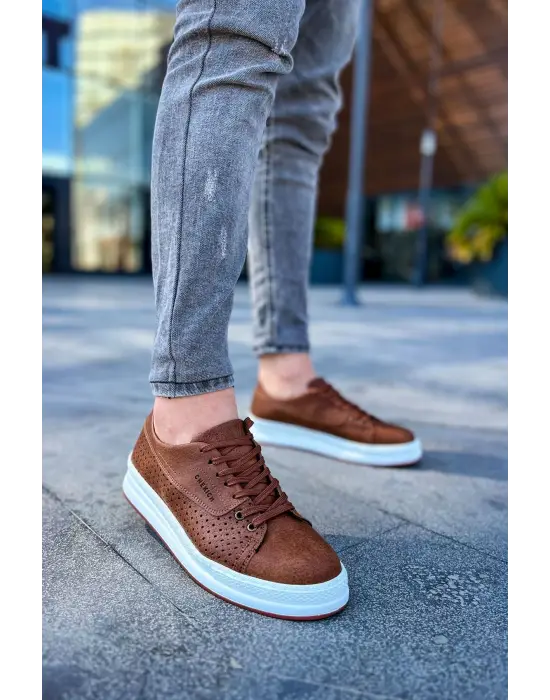 TB043 CBT Cowien Erkek Ayakkabi TABA