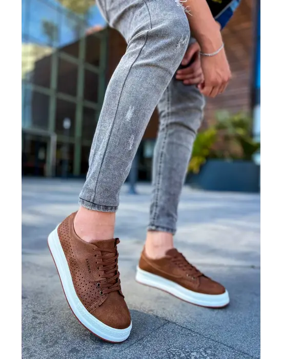 TB043 CBT Cowien Erkek Ayakkabi TABA