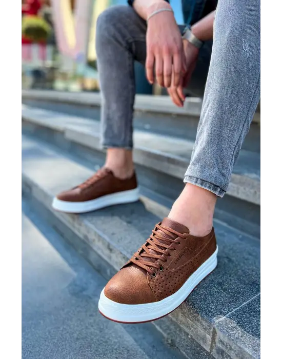 TB043 CBT Cowien Erkek Ayakkabi TABA