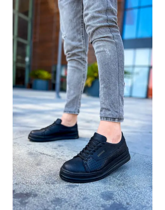 TB043 CST Cowien Erkek Ayakkabi SIYAH