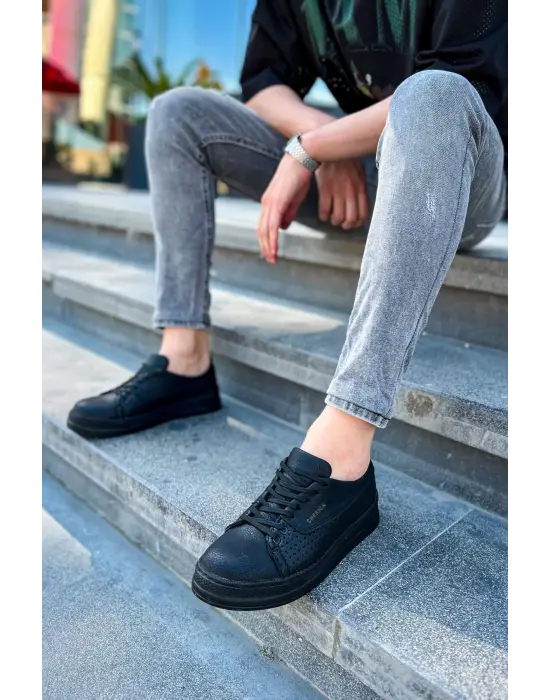 TB043 CST Cowien Erkek Ayakkabi SIYAH