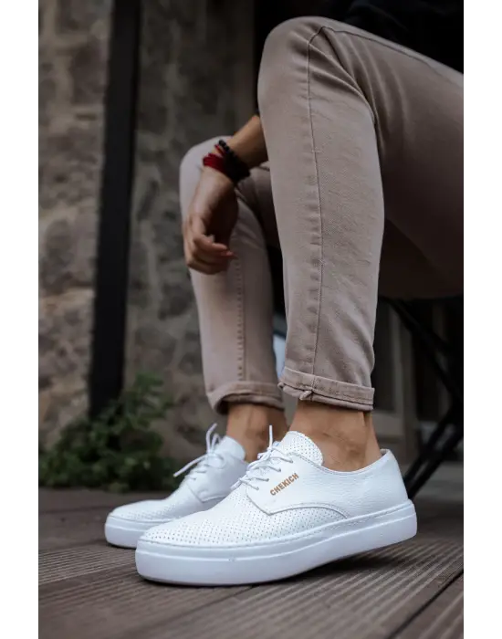 TB061 CBT Rex Erkek Ayakkabı BEYAZ