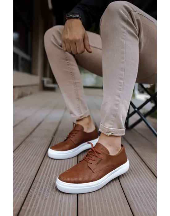 TB061 CBT Rex Erkek Ayakkabı TABA