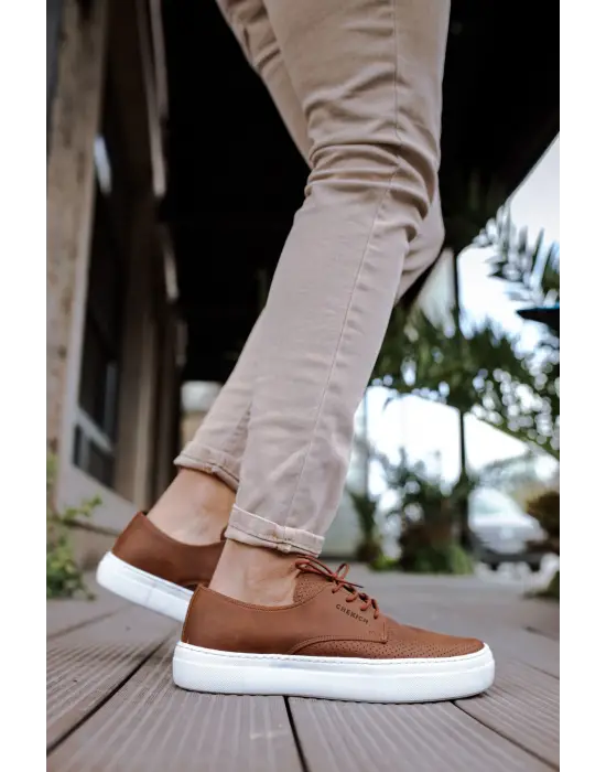 TB061 CBT Rex Erkek Ayakkabı TABA