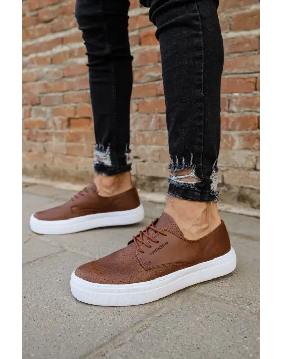 TB061 CBT Rex Erkek Ayakkabı TABA