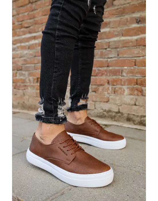 TB061 CBT Rex Erkek Ayakkabı TABA