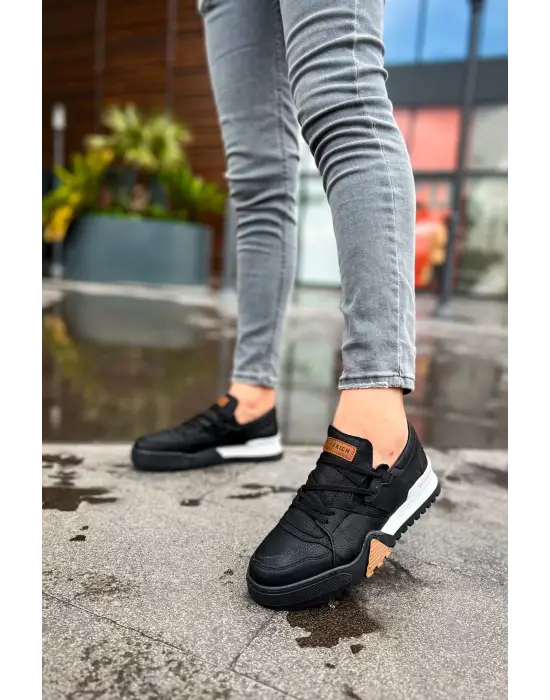 TB067 GBT Warrem Erkek Ayakkabı SIYAH/SIYAH