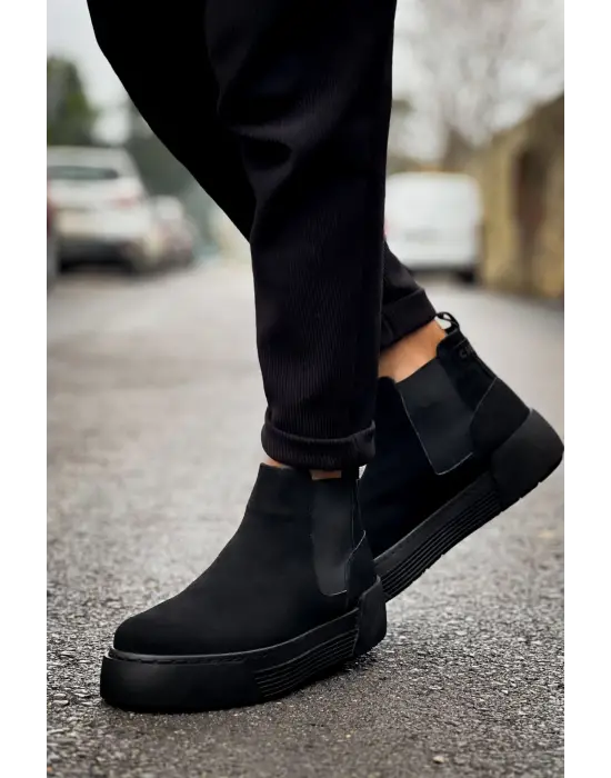 TB069 SRT Harmany Erkek Bot SIYAH