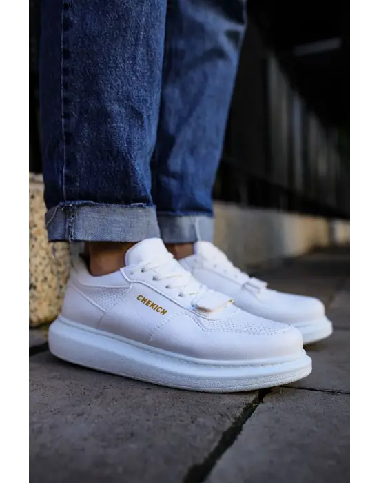 TB073 CBT Flatline Erkek Ayakkabı BEYAZ