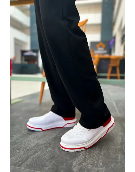 TB075 CBT Signature Erkek Ayakkabı BEYAZ/KIRMIZI