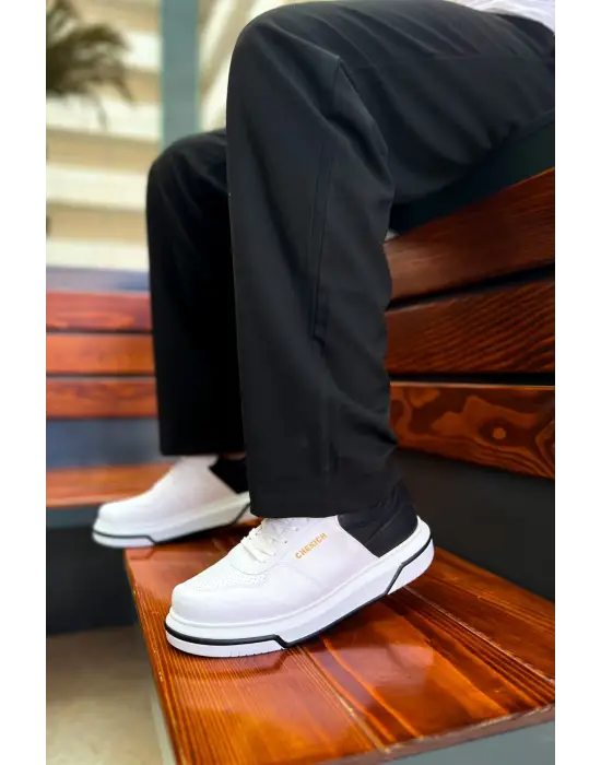 TB075 CBT Signature Erkek Ayakkabı BEYAZ/SIYAH