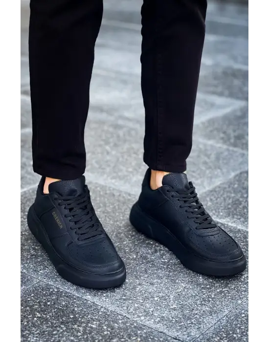 TB087 CST Kenton Erkek Ayakkabı SIYAH/SIYAH