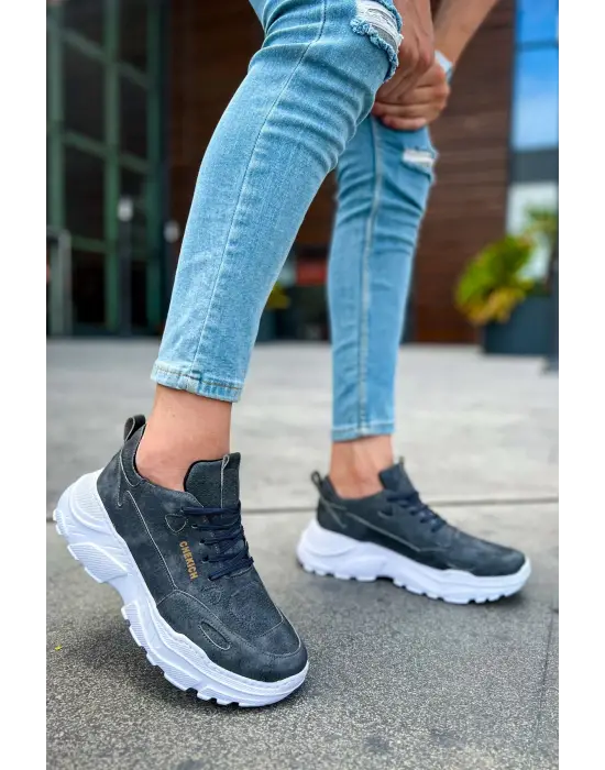 TB089 CBT Low Top Lace Up Erkek Ayakkabı ANTRASIT