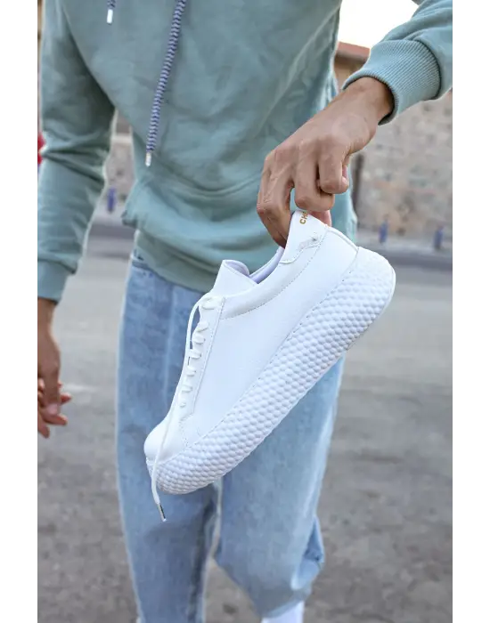 TB107 CBT Felibord Erkek Ayakkabı BEYAZ / BEYAZ