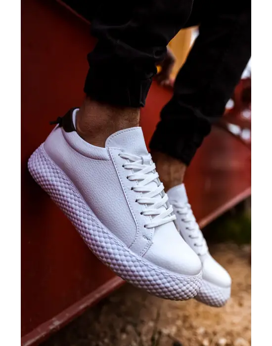 TB107 CBT Felibord Erkek Ayakkabı BEYAZ / HAKI