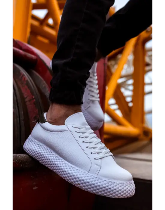 TB107 CBT Felibord Erkek Ayakkabı BEYAZ / HAKI