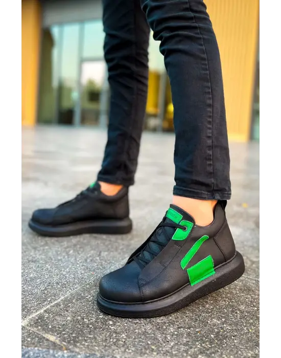 TB131 GST Frogner Erkek Bot SIYAH / YESIL