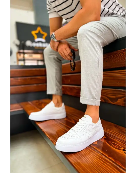 TB153 CBT Oxford Erkek Ayakkabı BEYAZ