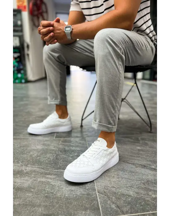 TB153 CBT Oxford Erkek Ayakkabı BEYAZ