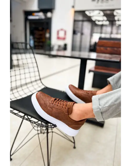 TB153 CBT Oxford Erkek Ayakkabı TABA