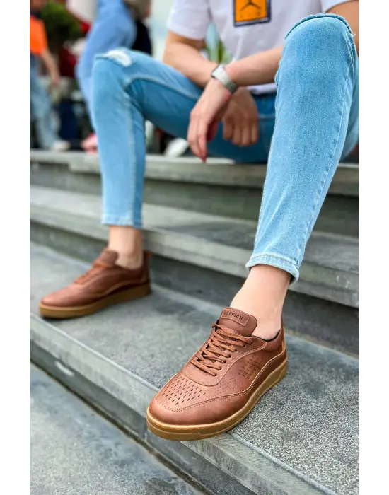 TB157 CKT Retro Erkek Ayakkabı TABA