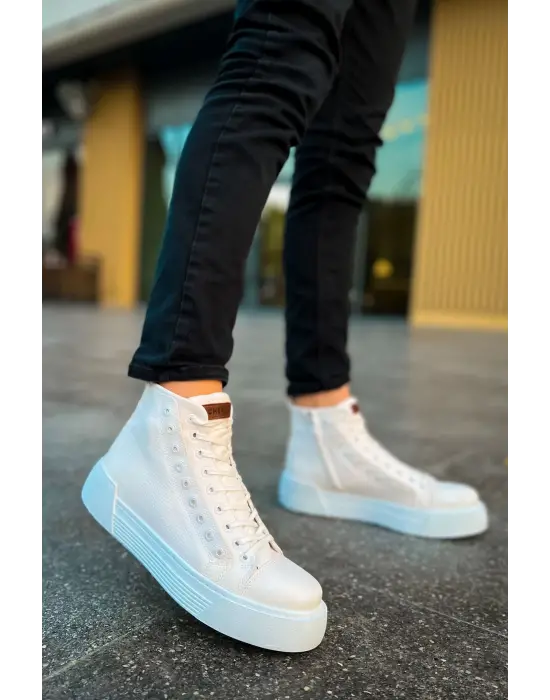 TB167 GBT Blazer Erkek Bot BEYAZ / BEYAZ