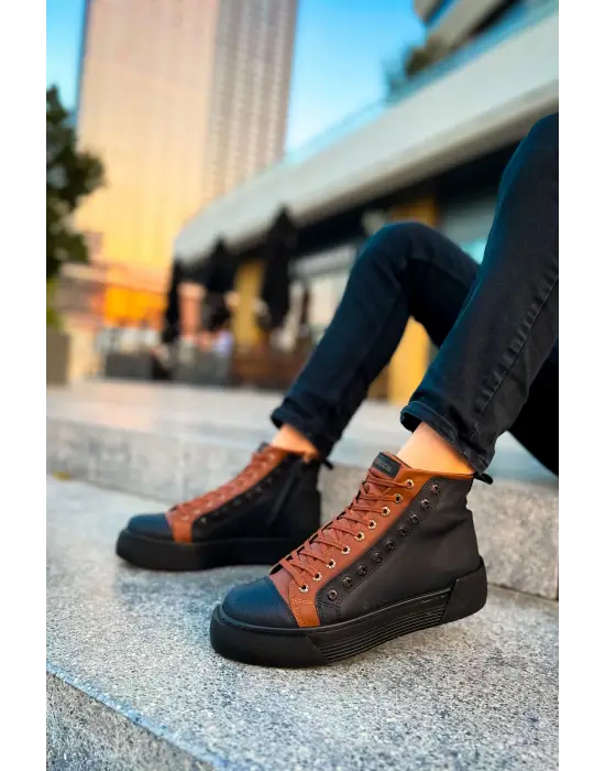 TB167 GST Blazer Erkek Bot SIYAH/TABA