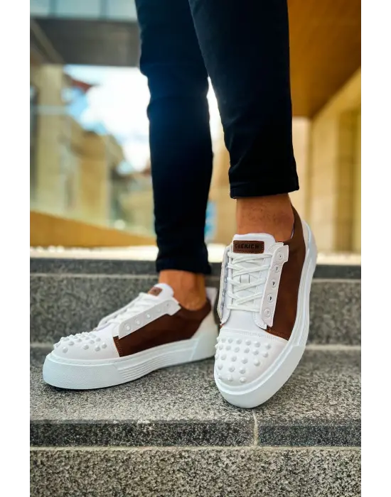 TB169 CBT Thorn Erkek Ayakkabı BEYAZ/TABA