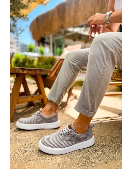 TB173 KBT Velluto Erkek Ayakkabı ANTRASIT