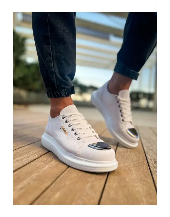 TB175 CBT Mirror Erkek Ayakkabı BEYAZ