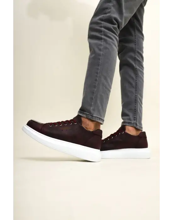 TB175 CBT Mirror Erkek Ayakkabı BORDO