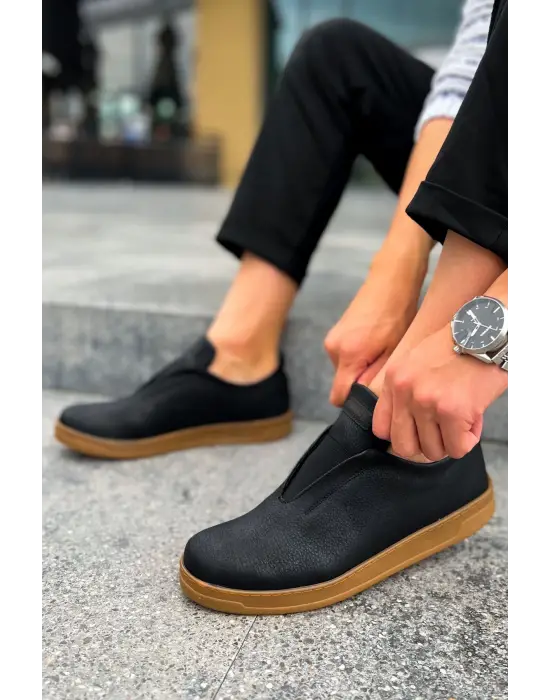 TB195 CKT Rigidus Erkek Ayakkabı SIYAH