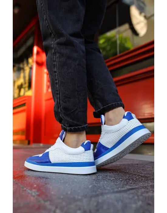 TB201 CBT Hercules Erkek Ayakkabı SAX MAVI/BEYAZ