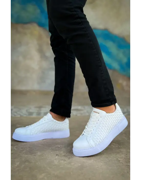 TB203 OBT Maglieria Erkek Ayakkabı BEYAZ