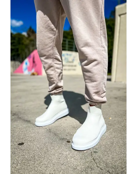 TB207 TRT Maglieria-T Erkek Ayakkabı BEYAZ