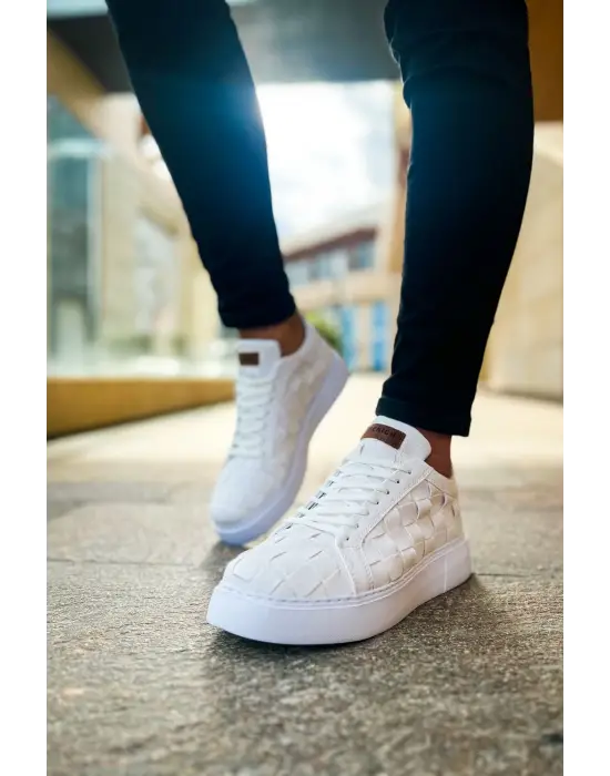 TB209 OBT Vimini Erkek Ayakkabı BEYAZ